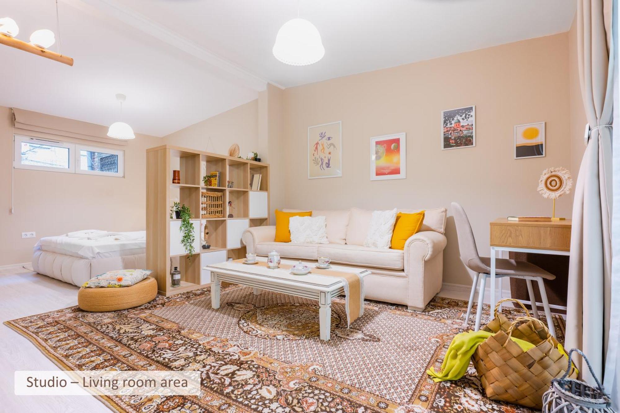 Super Central Stylish Suite & Studio With Shared Terrace By Flat Mаnager ソフィア エクステリア 写真